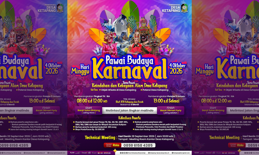 Karnaval Pawai Budaya 2026