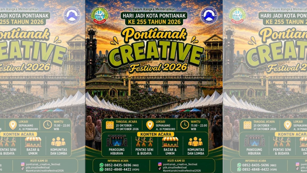 Pontianak Creative Festival 2026