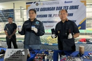 Razia Lapas Pontianak, 30 Warga Binaan Negatif Urine