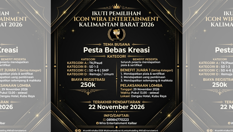 Pemilihan Icon Wira Entertainment Kalimantan Barat 2026